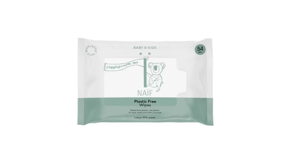 Naif Plastic Free Baby Wipes 54 pcs