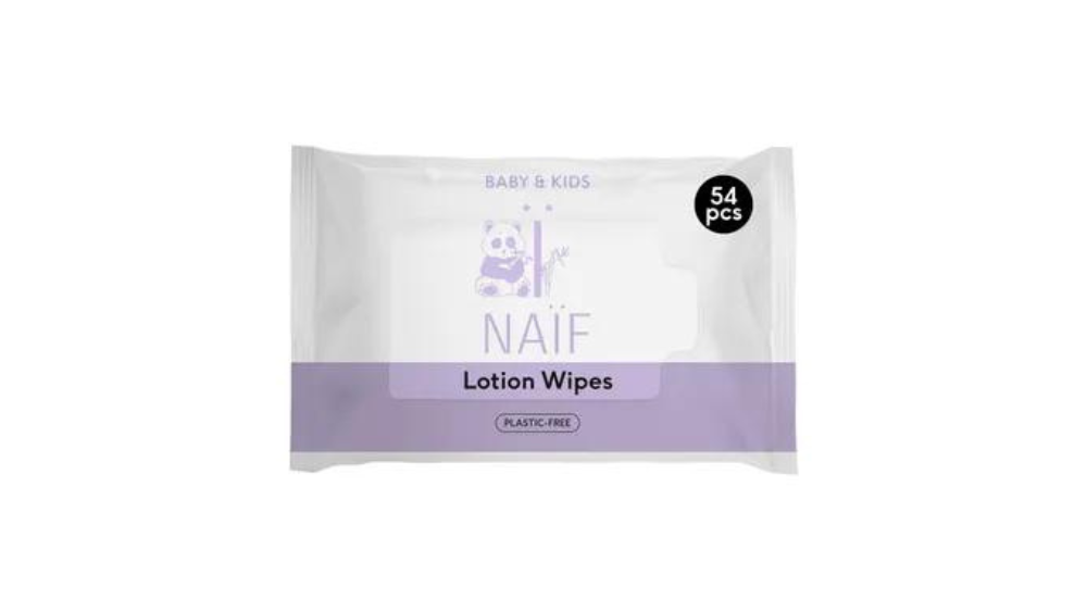 Naif Plastic Free Baby Lotion Wipes 54 pcs