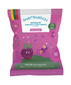Marmaluzi Corn lentil crisps with beets from 3 years 30 g