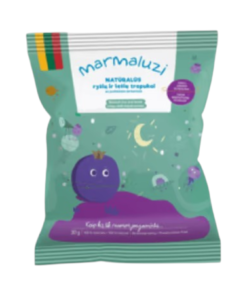 Marmaluzi Rice-wheat crisps with blackcurrant from 3 years 30 g