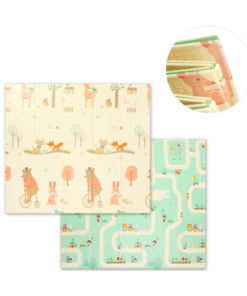 Babyono: Folding Double-Sided Foam Floor Mat 180 x 200 cm