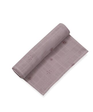 Interbaby Muslin Swaddle 120x120 1 pcs- Pink