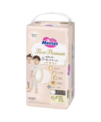 Merries First Premium XL (12-22 kg) Pants 32 pcs