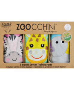 Alternative view of Zoocchini 3 Organic Cotton Training Pants -  Zoo Friends 2-3 Years