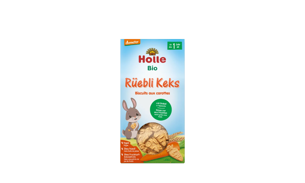 Holle Organic Carrot And Spelt Biscuits 125g 1y+