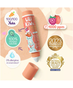 LiLiKiWi 1000 PPM Fluoride Toothpaste Raspberry-Litchi 1y+ 30ml