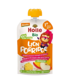 Holle Organic Lion Porridge Mango/Pineapple With Oat And Quinoa Porridge 110g 1y+