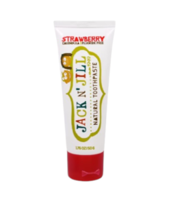 Jack N Jill Natural Certified Toothpaste 6m+ Strawberry