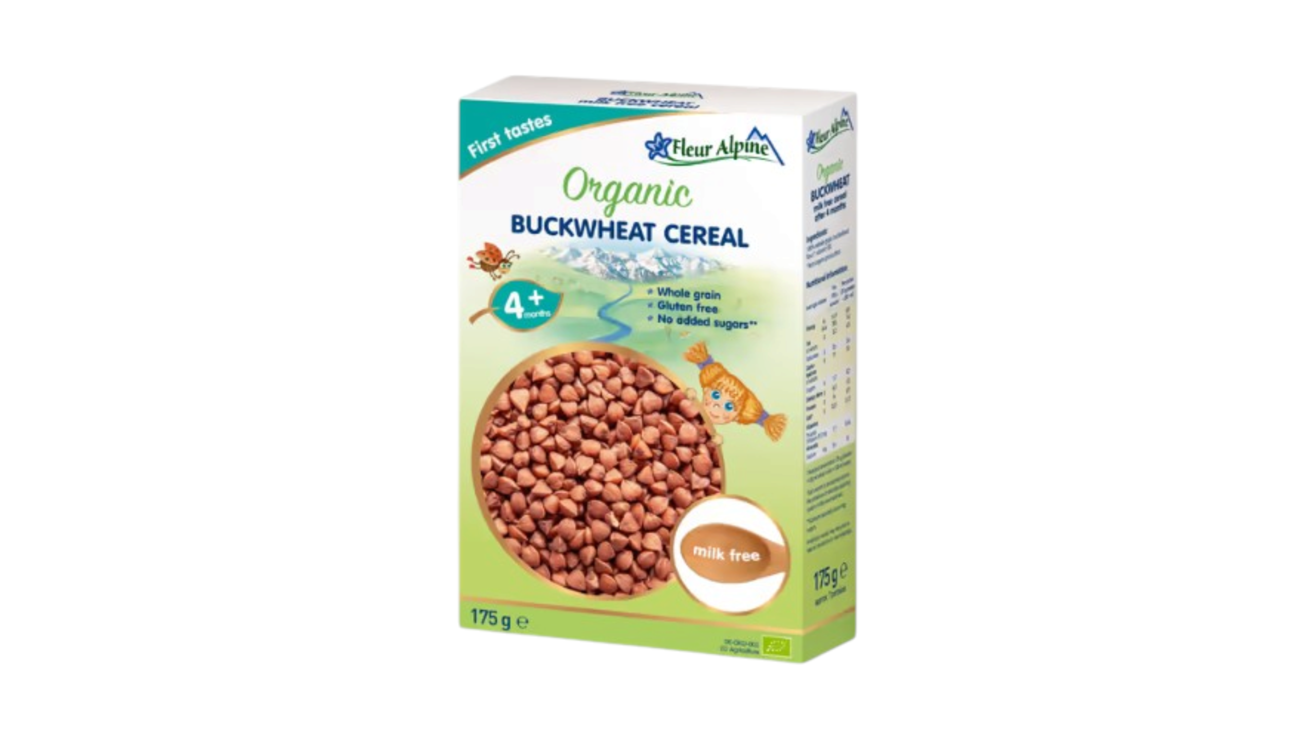 Fleur Alpine Organic Buckwheat Cereal 4m+ 175g