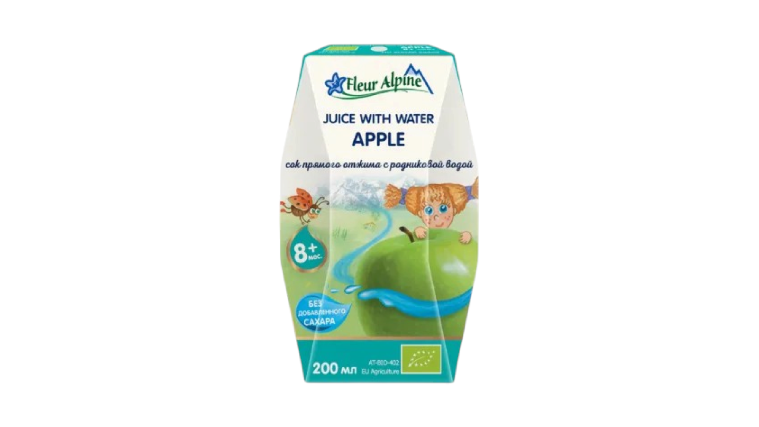 Fleur Alpine Apple Juice With Water 8m+ 200ml